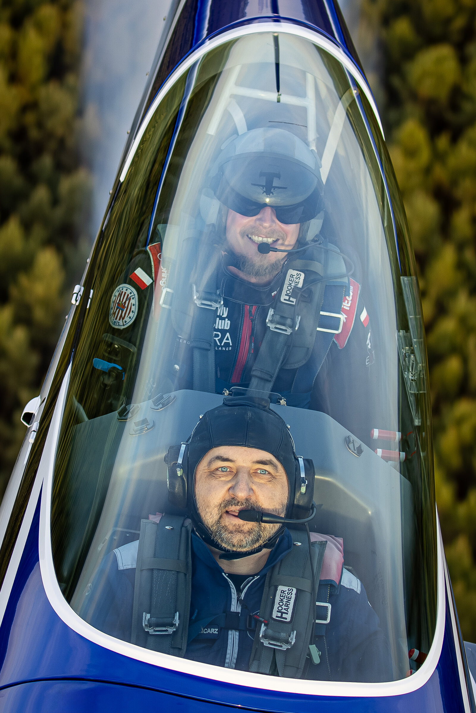 Extra 300L SP-EKS w locie akrobacyjnym